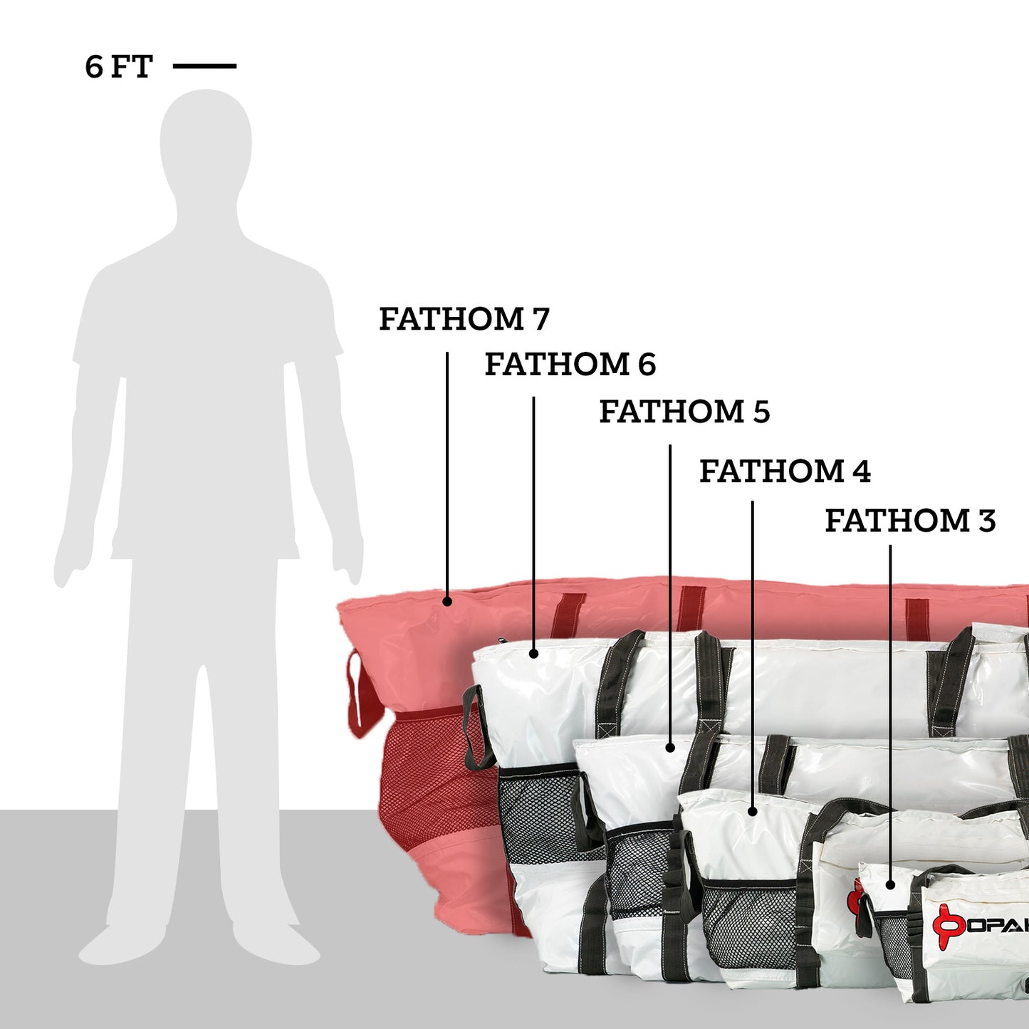 Fathom 7 Insulated Cooler Bag, Cow Tuna 82"L x 30"W x 36"H