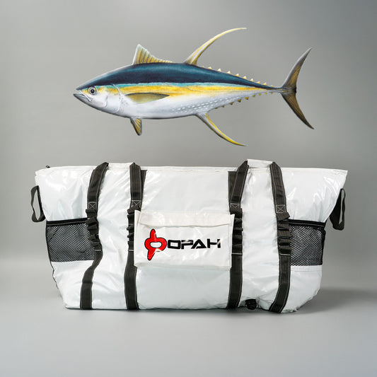 ( PRE-ORDER SHIPS NOV 24) Fathom 5 Deep Insulated Cooler Bag, Tuna 58"L x 18"W x 30"H