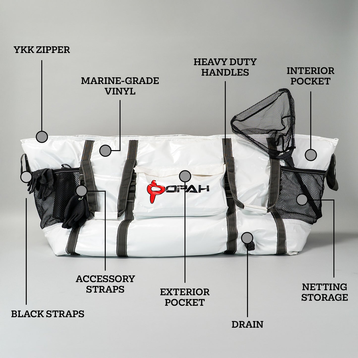 Fathom 6 Insulated Cooler Bag, Offshore 70"Lx 24"W x 30"H