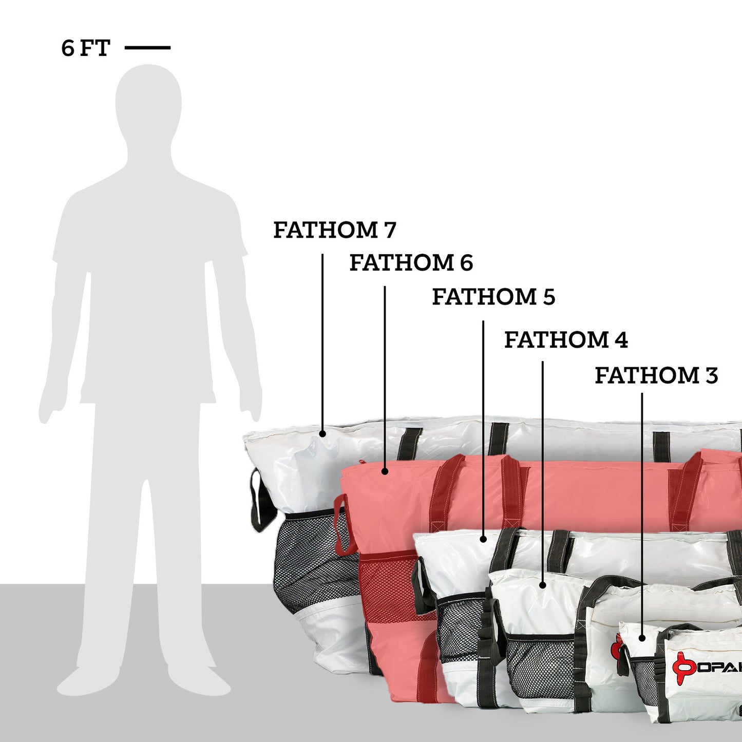 Fathom 6 Insulated Cooler Bag, Offshore 70"Lx 24"W x 30"H