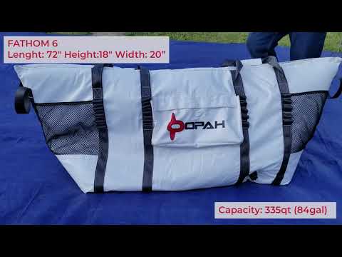 Fathom 7 Insulated Cooler Bag, Cow Tuna 82L x 30W x 36H – Opah Gear Fishing  Bags